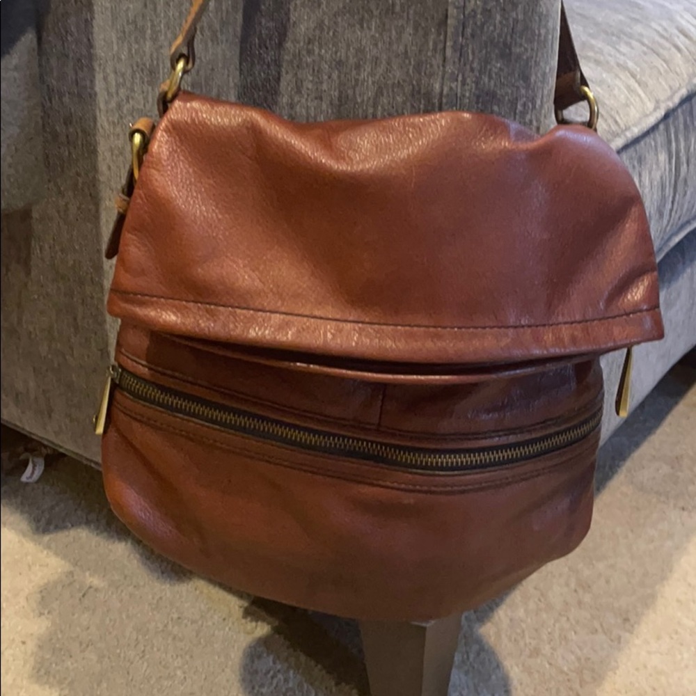 Fossil leather Hobo shoulder bag